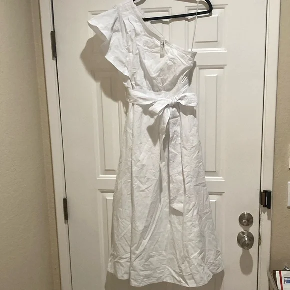 madewell bridesmaid dresses Madewell embroidered tank dress in poplin Medium